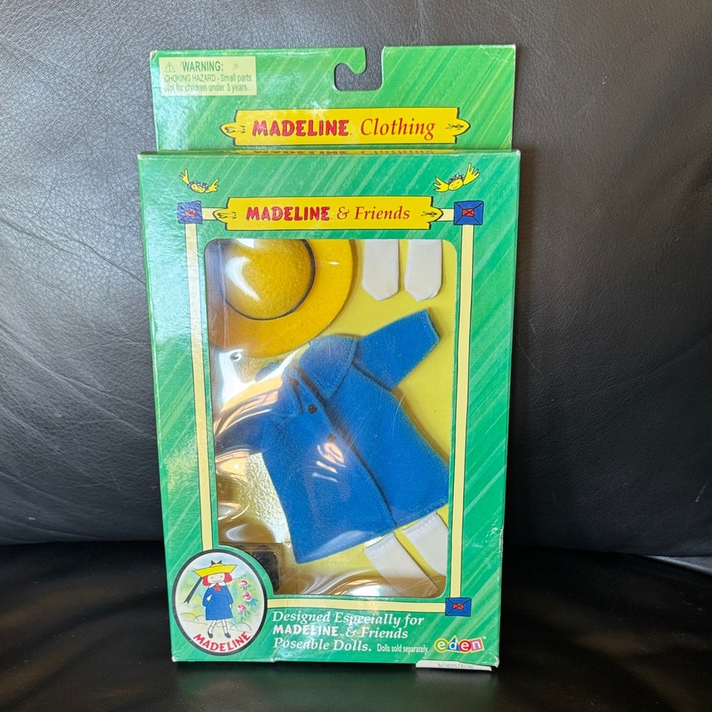 Madeline Vintage Clothing Set - Blue and Yellow
